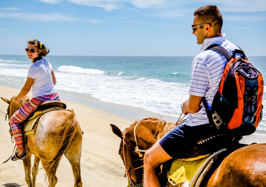 horseback riding by Krystal International Vacation Club